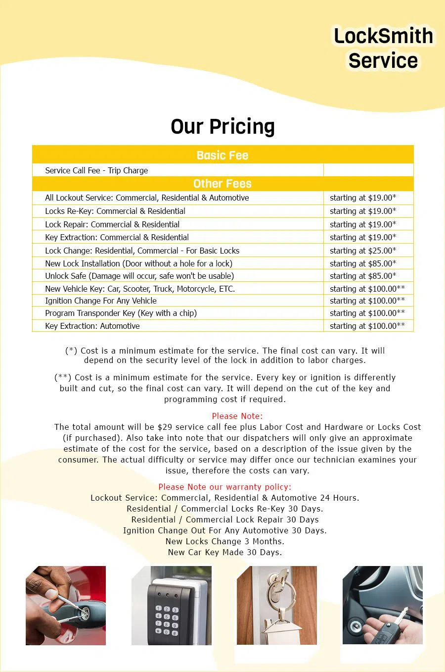 Security Locksmith Services Pearland, TX 281-914-4909